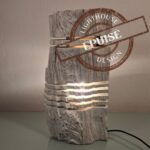 Lampe à Poser en Frêne Massif