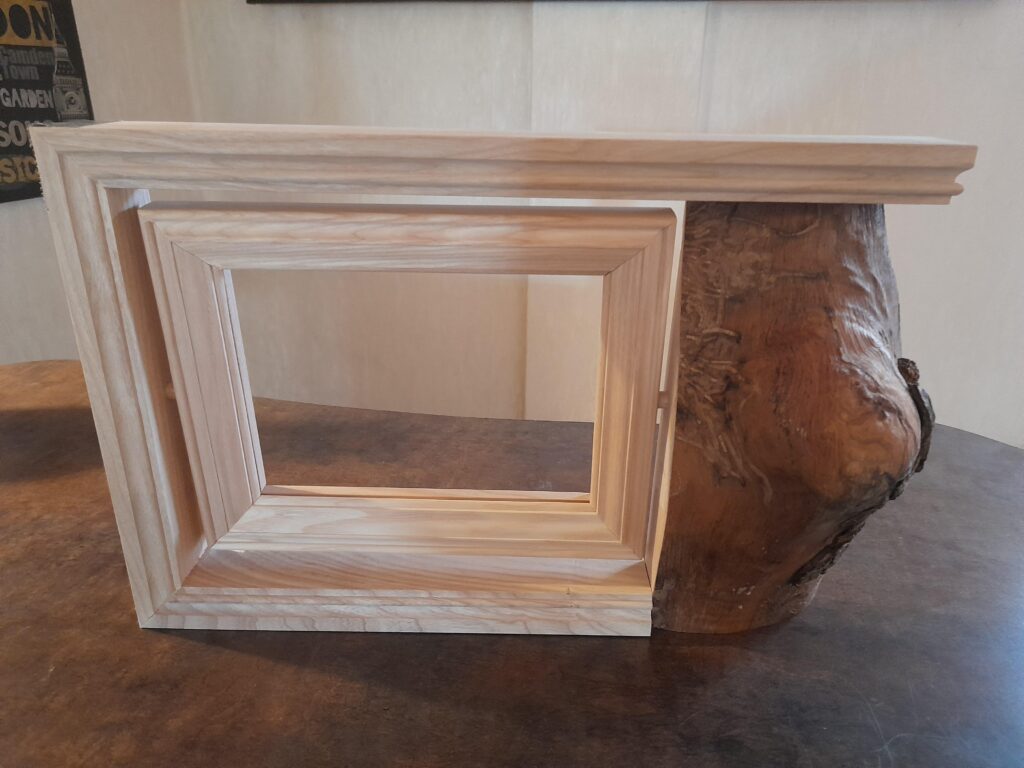 Cadre photo à poser, cadre photos en bois, cadre photo artisanal, cadre photo original, cadre photo style champêtre, cadre photo pièce unique, Bilderrahmen aus Holz, Design Bilderrahmen,