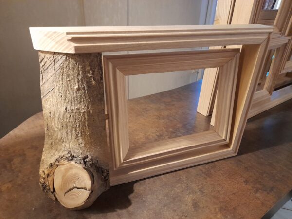 Cadre photo à poser, cadre photos en bois, cadre photo artisanal, cadre photo original, cadre photo style champêtre, cadre photo pièce unique, Bilderrahmen aus Holz, Design Bilderrahmen,