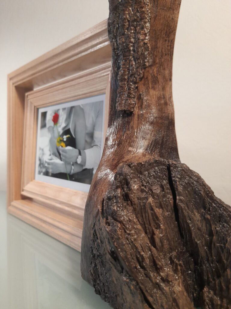 Cadre photo à poser, cadre photos en bois, cadre photo artisanal, cadre photo original, cadre photo style champêtre, cadre photo pièce unique, Bilderrahmen aus Holz, Design Bilderrahmen,