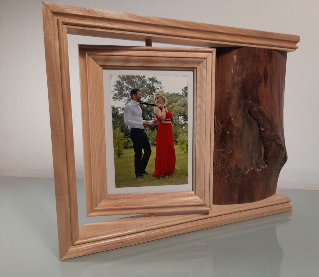 Cadre photo, à poser, cadre photo artisanal