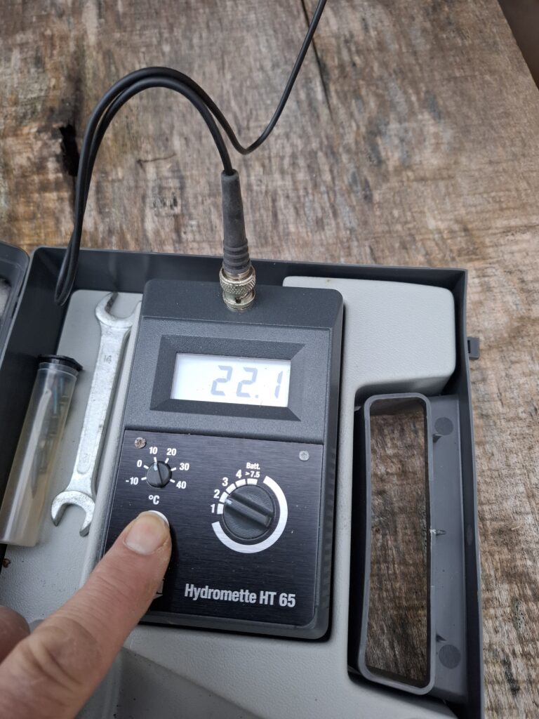 L'hygrométrie du bois, hydromette Gann HT65, contre l'humidité du bois.