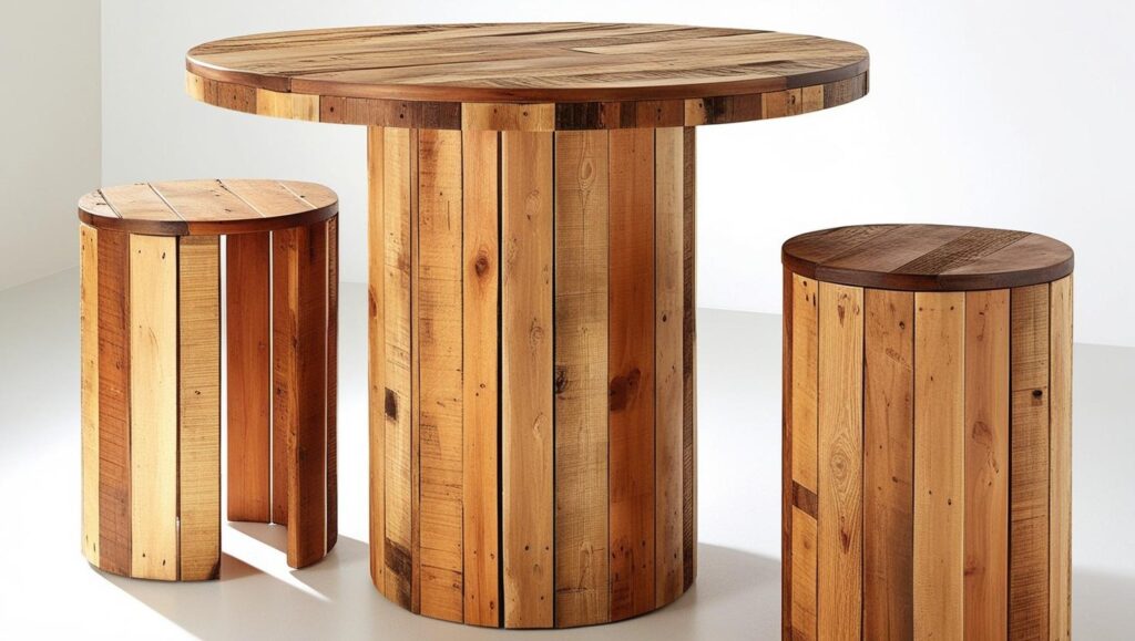 Les Mange-Debout en Bois de Palettes