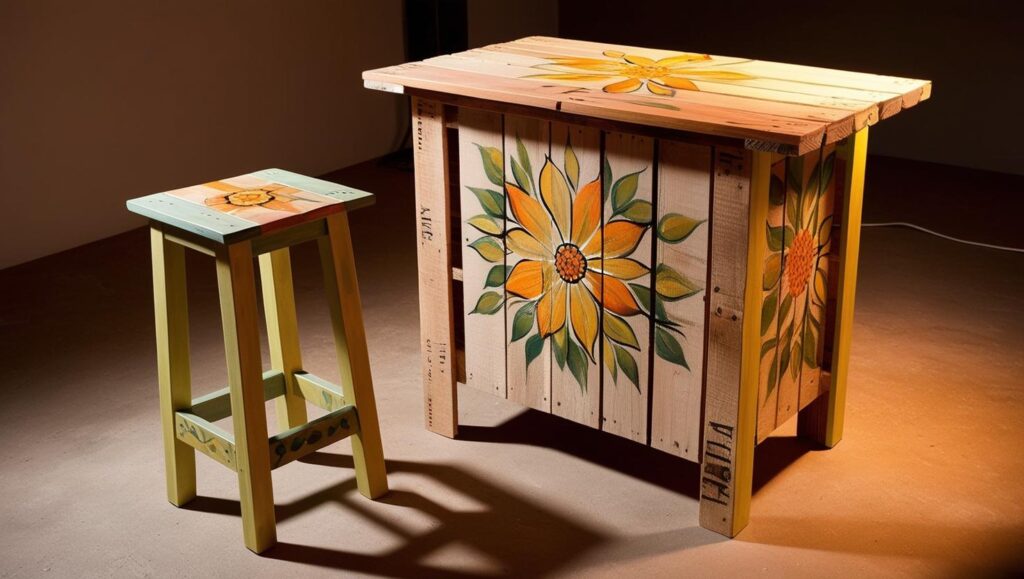 Les Mange-Debout en Bois de Palettes