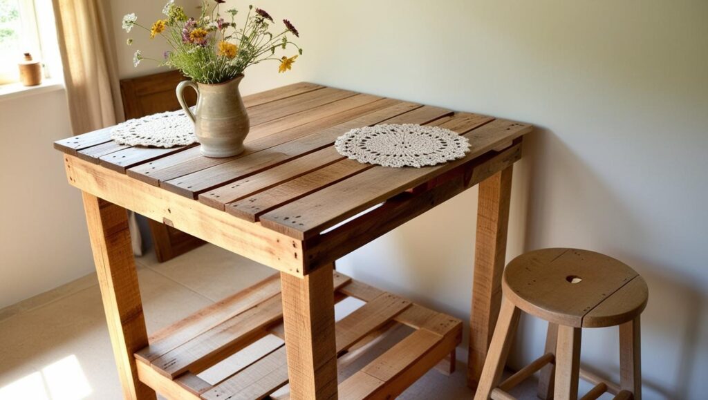 Les Mange-Debout en Bois de Palettes