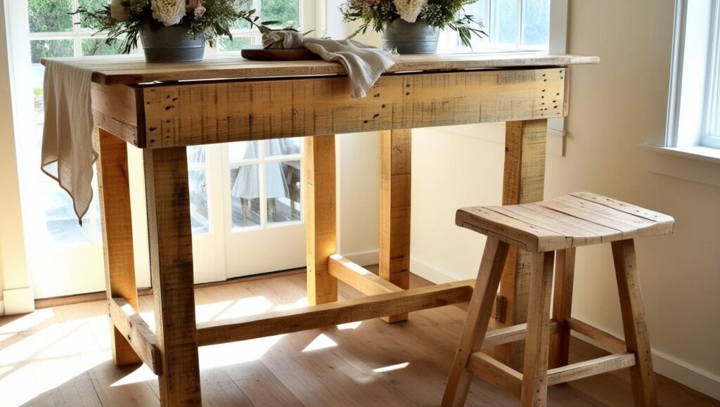 Les Mange-Debout en Bois de Palettes