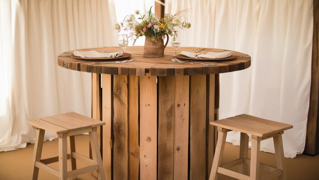 Les Mange-Debout en Bois de Palettes