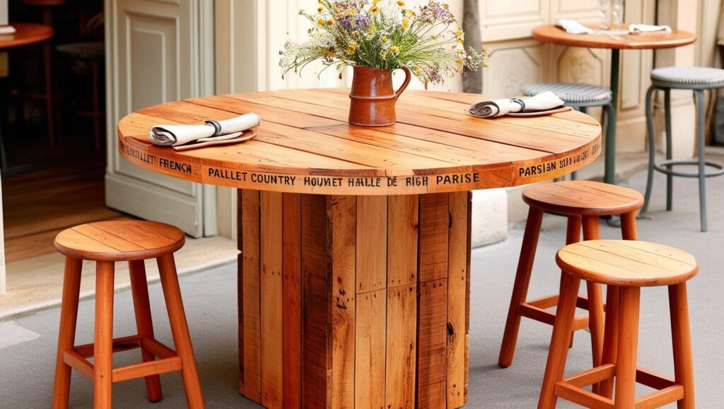 Les Mange-Debout en Bois de Palettes