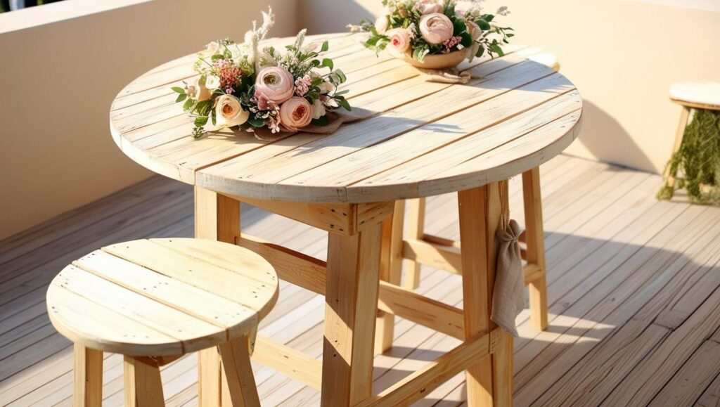 Les Mange-Debout en Bois de Palettes