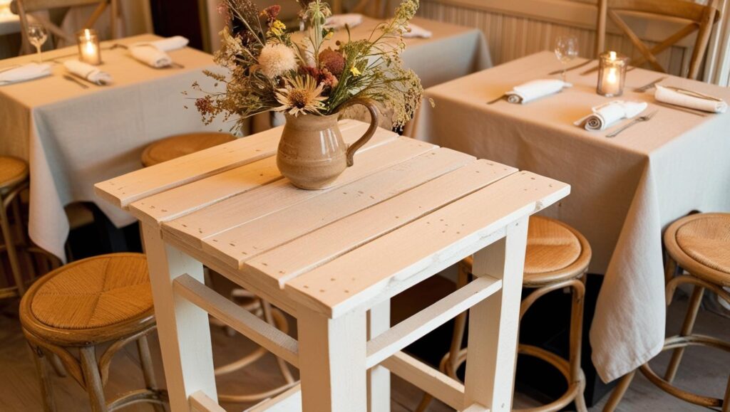 Les Mange-Debout en Bois de Palettes