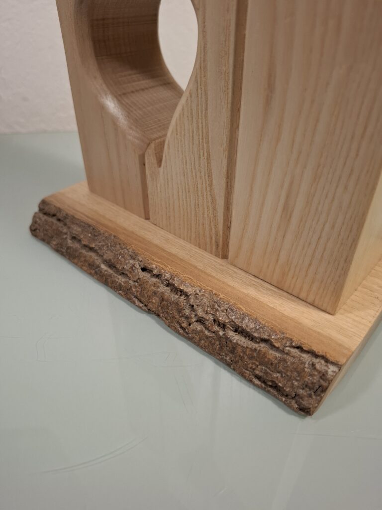 Un Bougeoir en Bois Massif