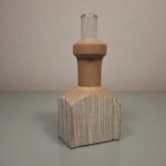 Soliflore en Bois Tourné