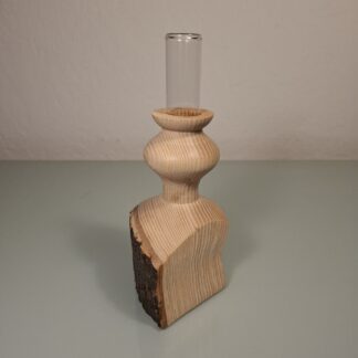 Soliflore en Frêne Massif Tourné