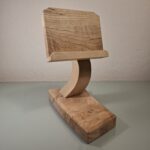 Porte téléphone en ronce de Frêne