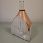 Soliflore en Bois blanc