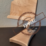 Porte téléphone réglable en bois
