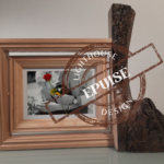 Cadre photo à poser bois