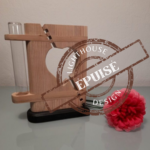 Soliflore en Bois cœur