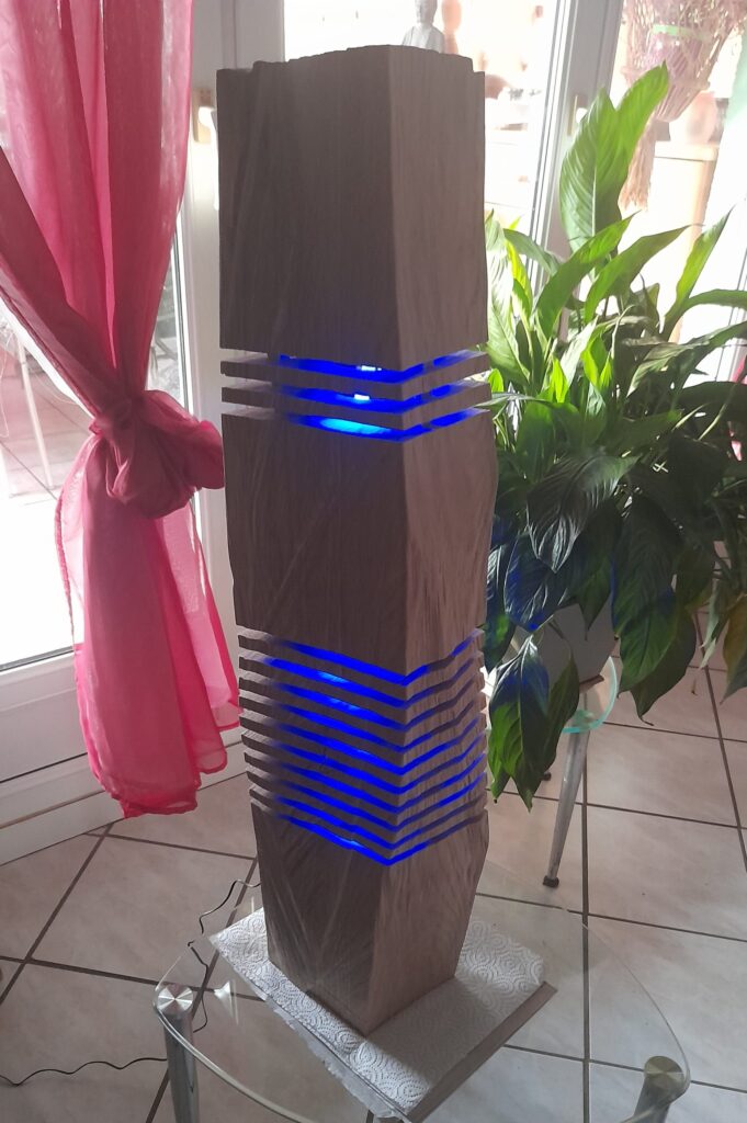 La lampe totem