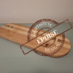 Planche à découper à bords arrondis