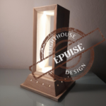 Lampe à Poser porte des Étoiles