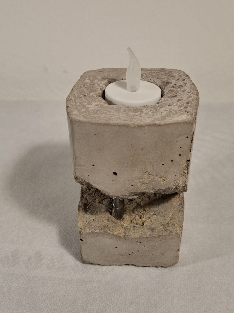 La Décoration de mariage en béton