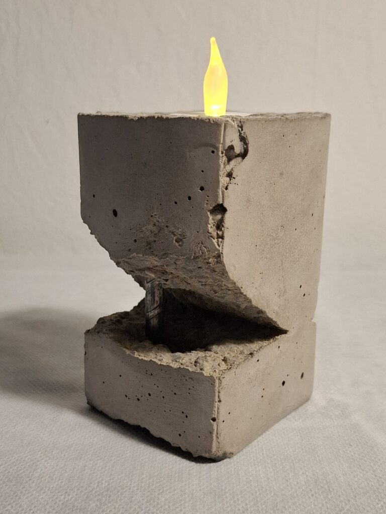 La Décoration de mariage en béton