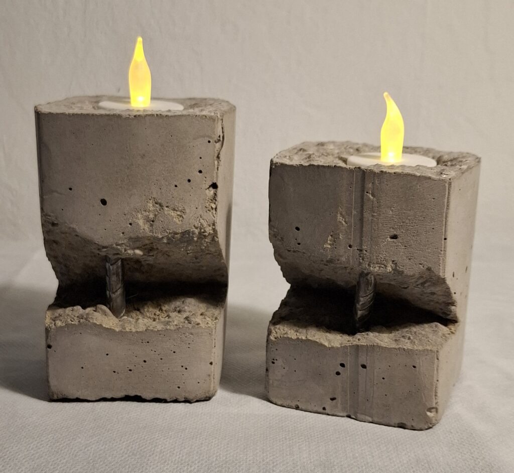 La Décoration de mariage en béton