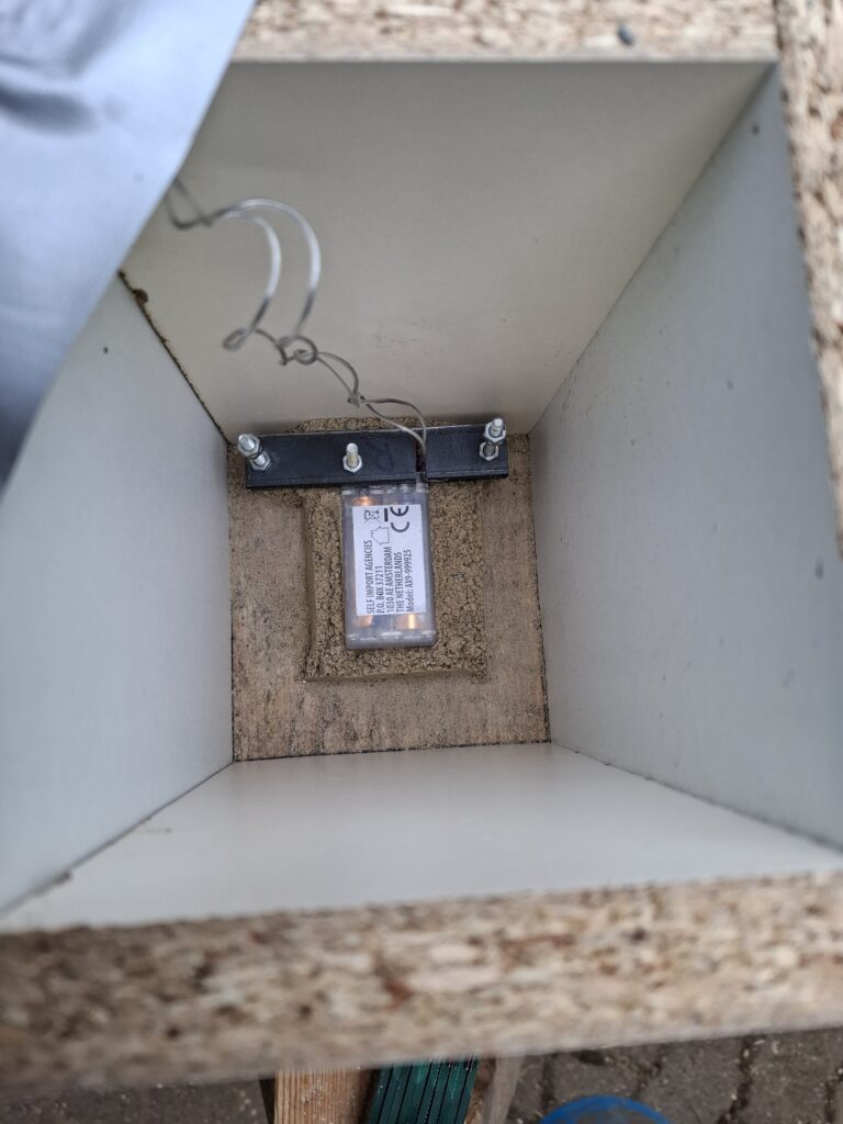 Soliflore Lumineux en Béton