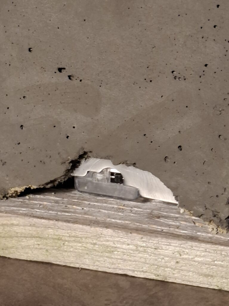 Soliflore Lumineux en Béton