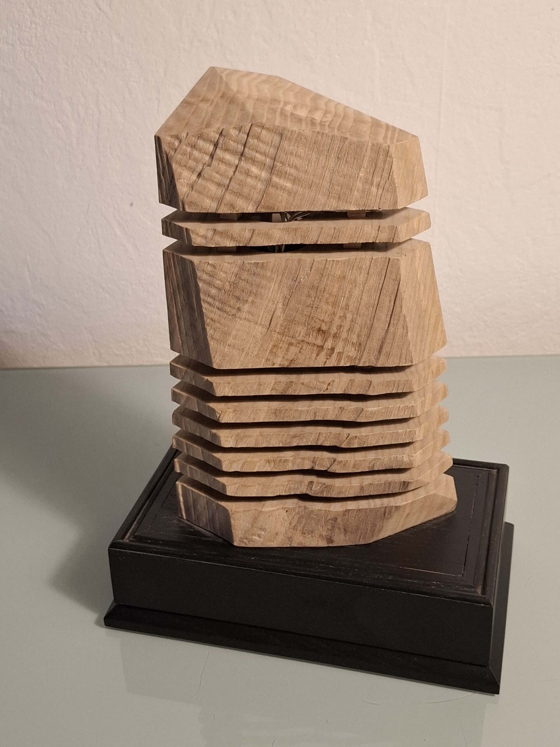 Lampe de Table Mobile en Bois