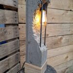 Lampe à Poser en Béton