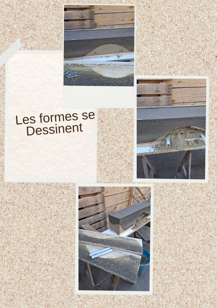 Lampe à poser en béton