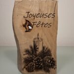 Déco d'hiver gravure laser