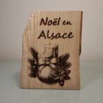 Gravure Laser Thème Noël Alsace
