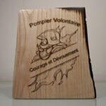 Déco à poser thème Pompiers