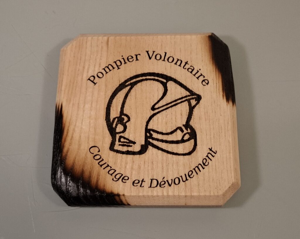 Le Thème des Pompiers - Sous-verre thème pompiers