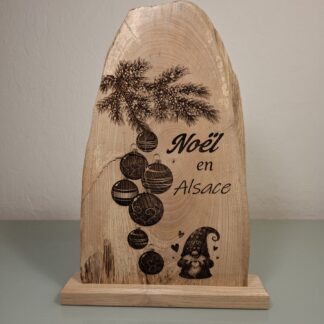Déco bois – Noël en Alsace