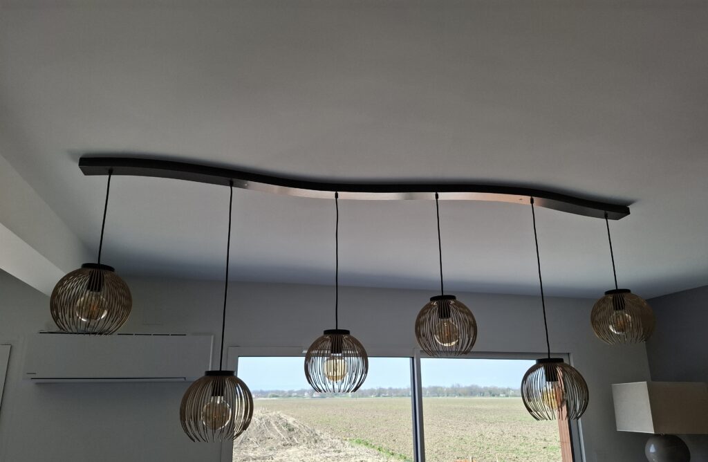 Un plafonnier unique et élégant