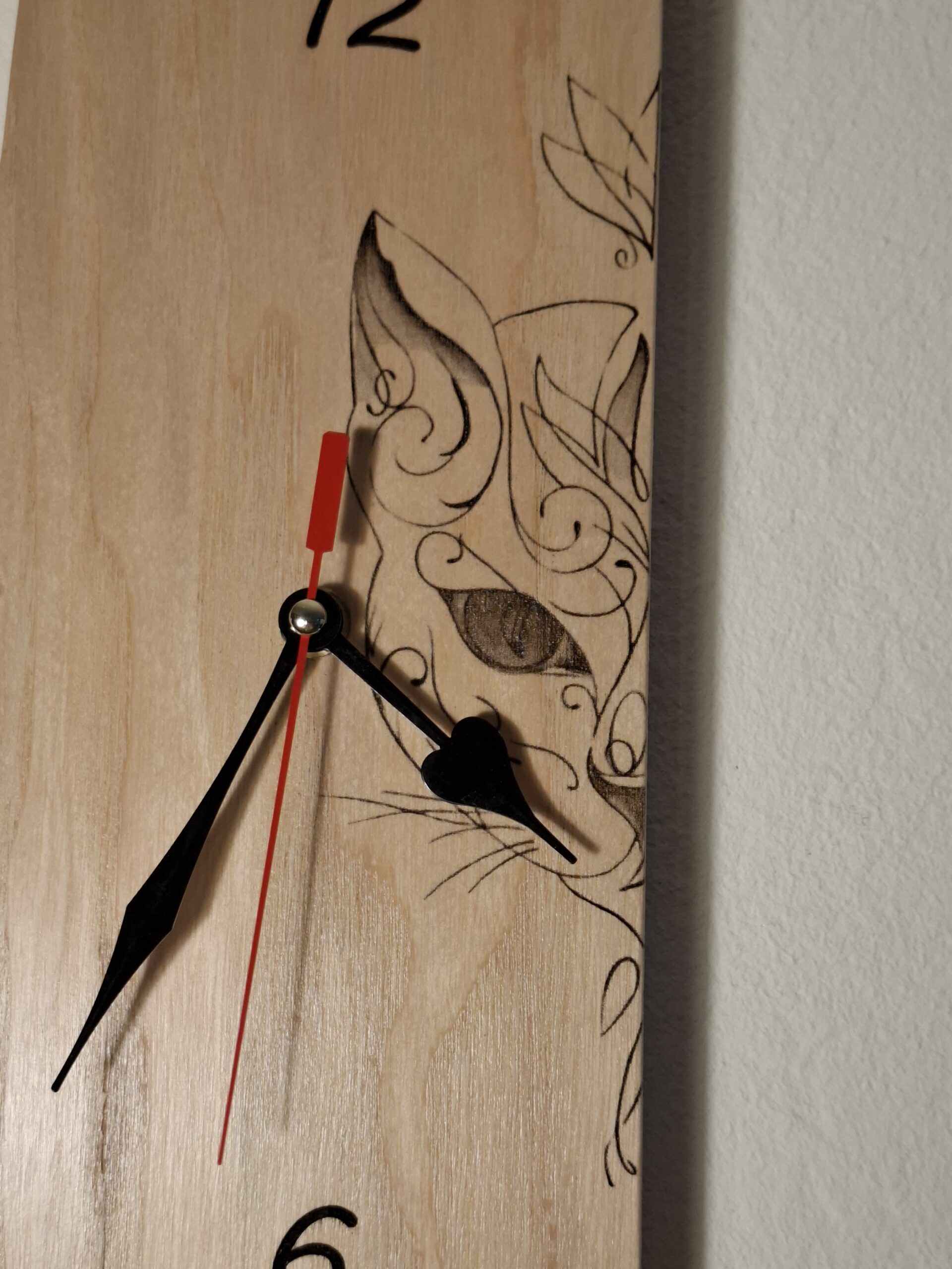 Horloge Chat version 1