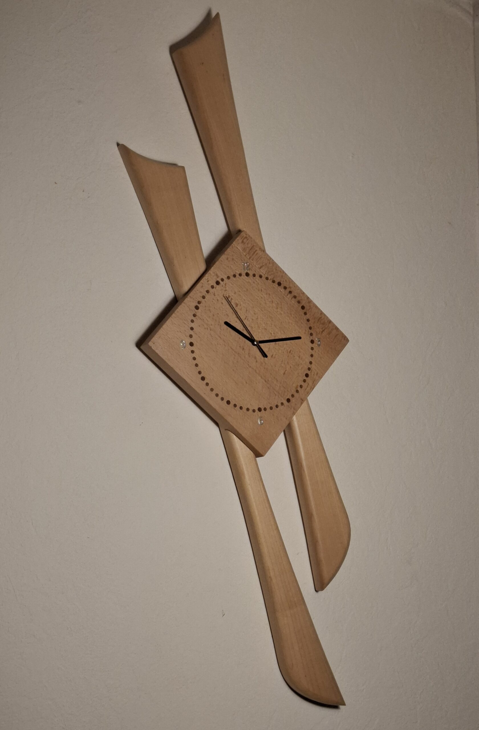 Horloge Murale en Bois