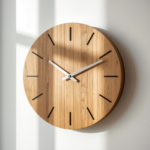Horloge en bois