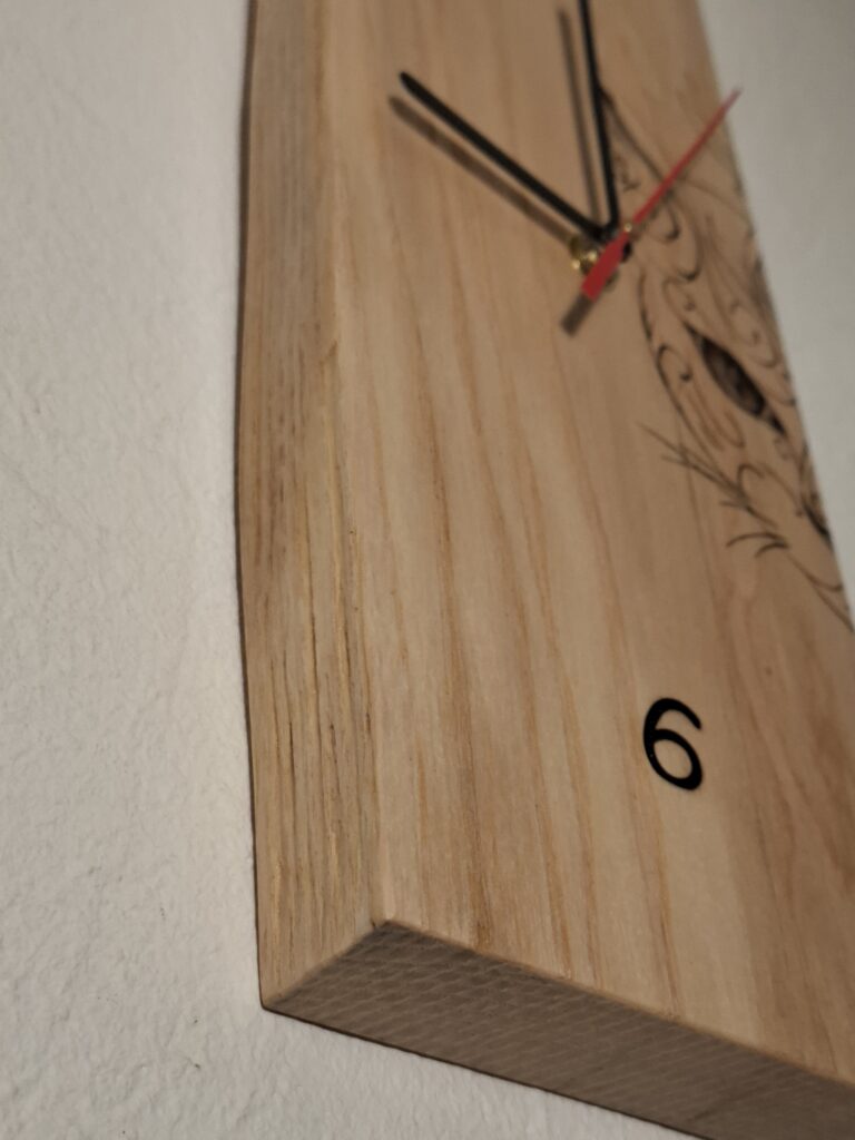 Horloge murale chat