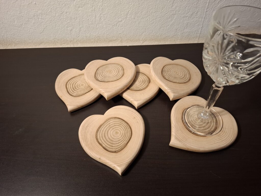 Tendances actuelles des sous-verres en bois