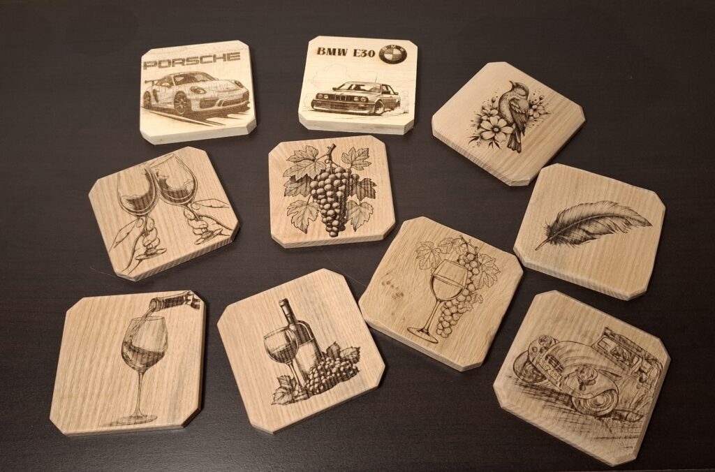 Tendances actuelles des sous-verres en bois