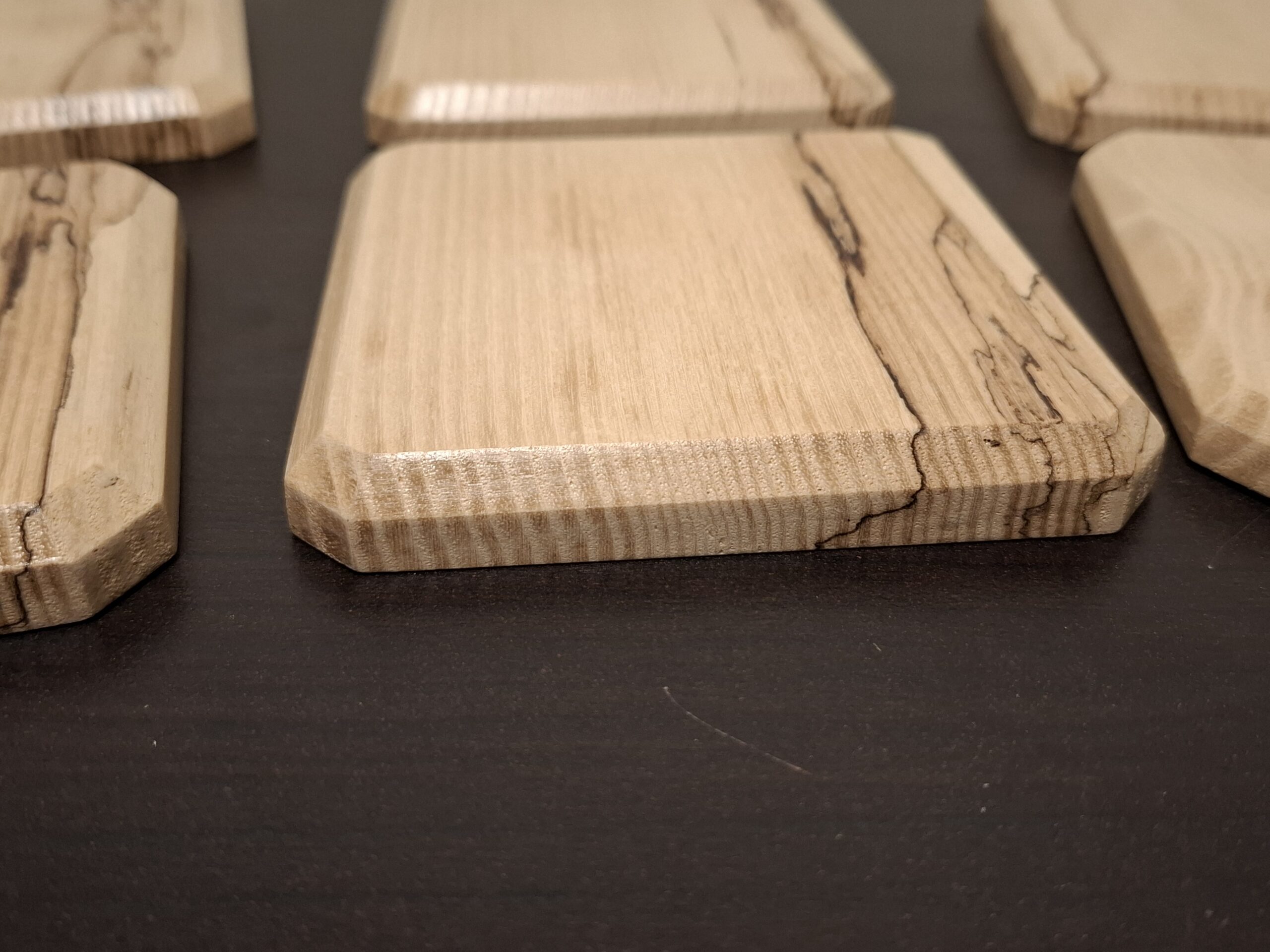 Sous verre en bois de Frêne