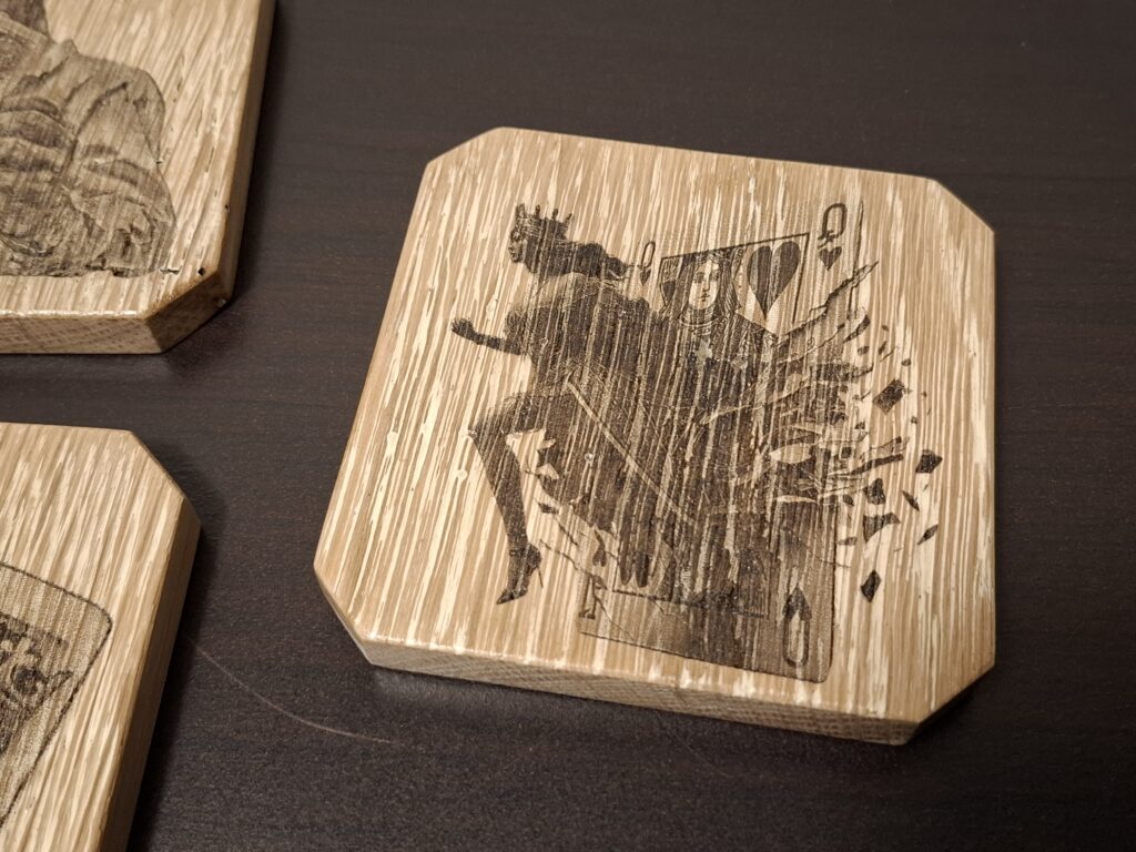 Gravures laser - Les Ratures
