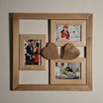 Cadre Photos Multi Vues au design unique et élégant est parfait pour mettre en valeur vos plus belles images de couple ou de mariage