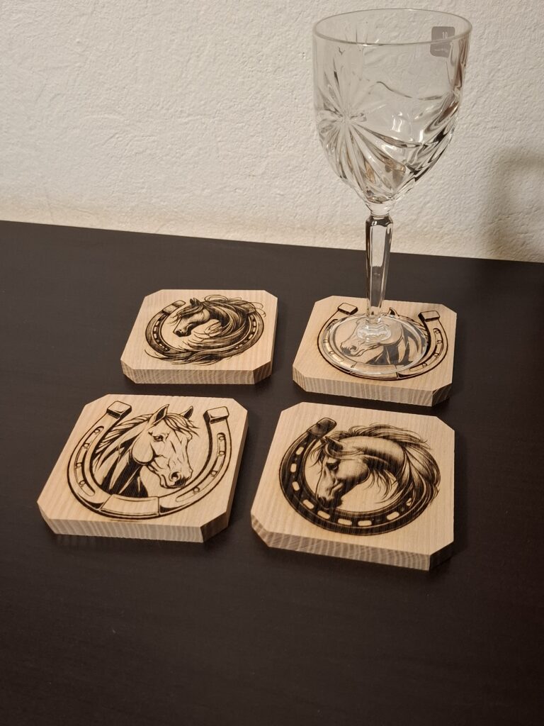 Décoration de table - Intégrer des sous-verres en bois